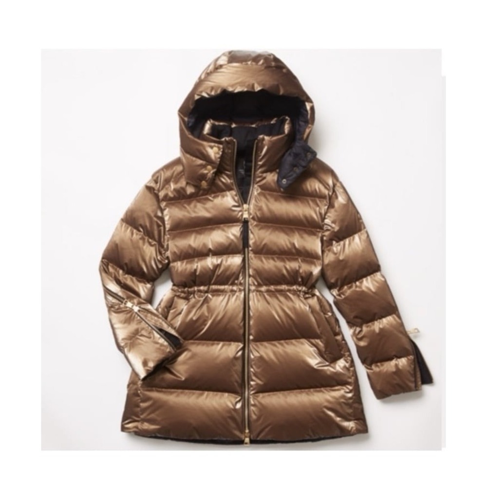 Athleta x‎ Alicia Keys Golden Aura Puffer Coat